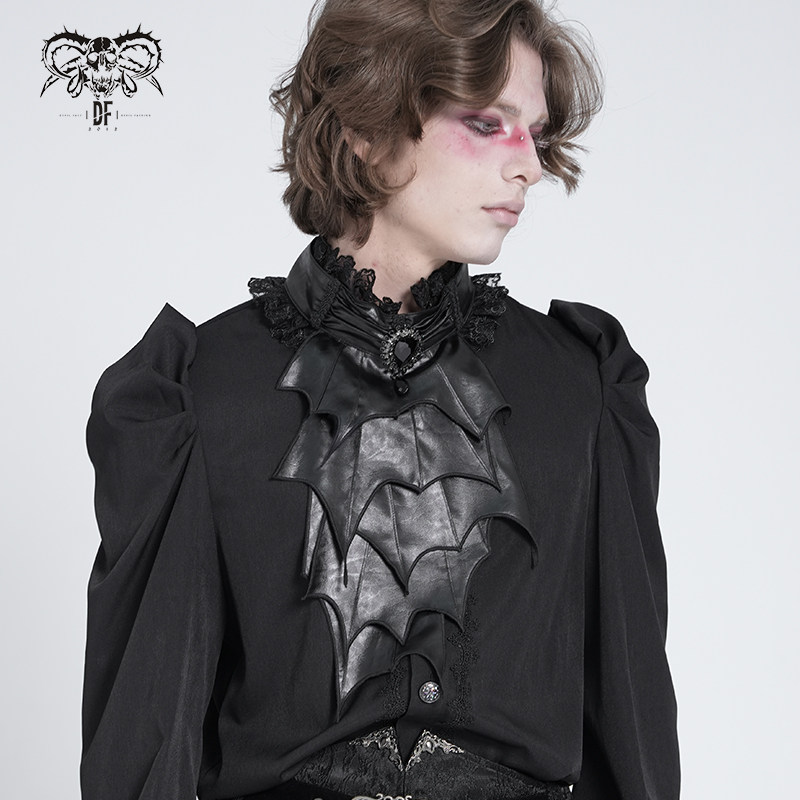 DEVIL FASHION恶魔时尚 小众亚文化原创蝙蝠型哥特领结配饰AS234