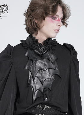 DEVIL FASHION恶魔时尚 小众亚文化原创蝙蝠型哥特领结配饰AS234