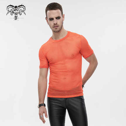 Devil fashion 朋克网纱T恤【TT03902 TT03903 TT03904 TT03905】