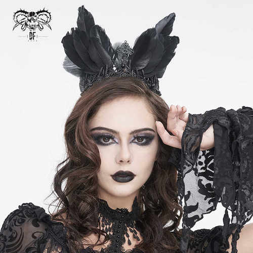 恶魔羽毛皇冠Devilfashion时尚