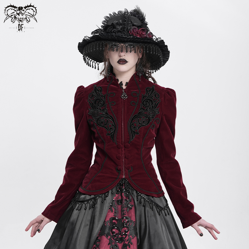 Devil fashion 女装哥特复古中世纪短款外套【CT19301 /2】