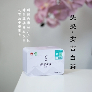 头采安吉白茶50g 明前特级·核心产区白化绿茶·八九山 25新茶