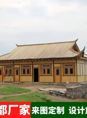 异形竹建筑竹长廊竹亭农家乐