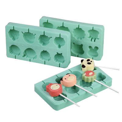 棒棒糖模具奶酪棒模具手工糖果做巧克力卡通小雪糕冰棒冰激凌模具