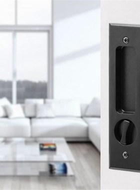 Slidincg Door Lever Square Design For Bedroom Bathroom Priva