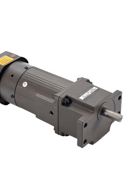 电机分割器上用250W调速v带刹车电机6GU30K刹车减速电机