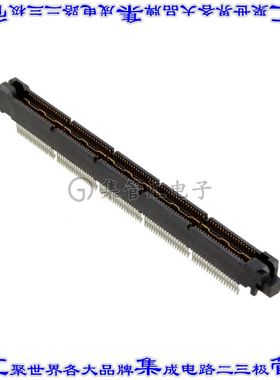 5767039-5 板对板连接器190POS插头H外罩触点2排0.64mm板边缘镀金