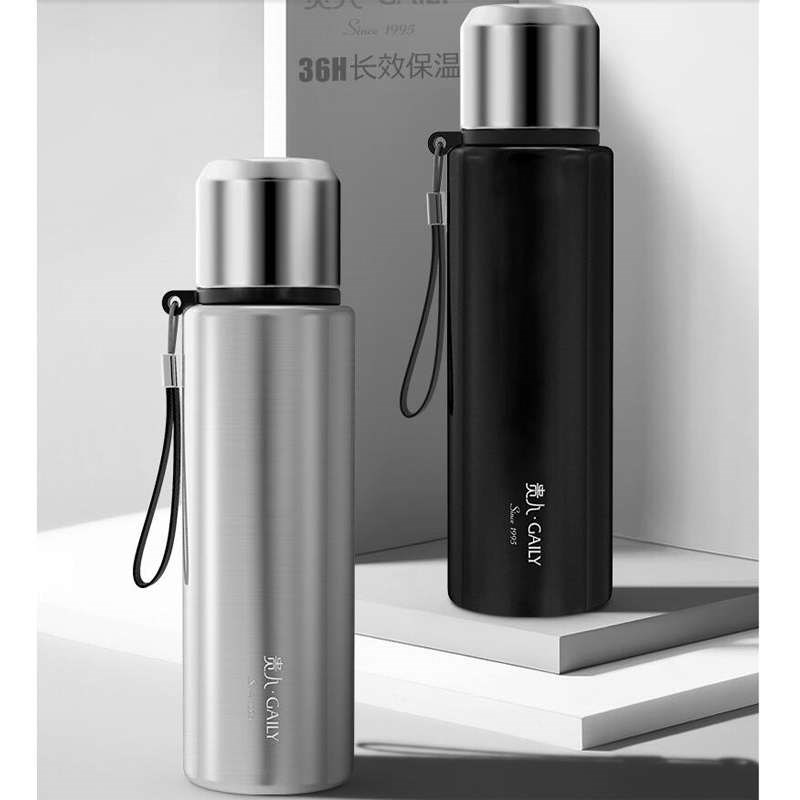 贵人316全钢保i温杯1600ml大杯子超长保温水杯运动健身骑行热水瓶