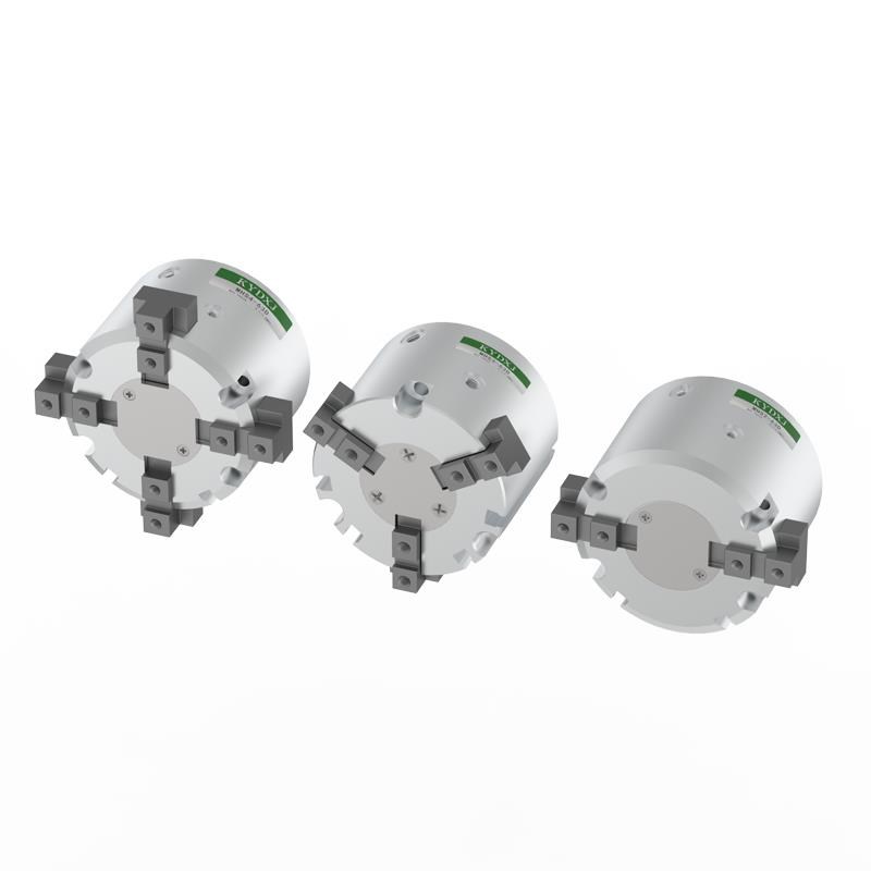 气爪气动手指二三四爪夹爪气缸MHS2/3/4-16D/G25D/32D/40/50/63/8