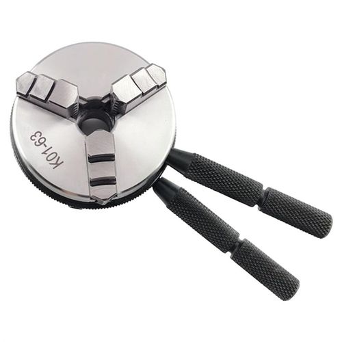 2.5inbch Manual 3 Jaw Woodworking With Assistance Handle Sel