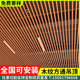 木纹铝方通吊顶铝合金u型方通镀锌铁方通格栅吊顶材料自装 办公室