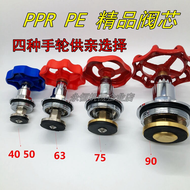PPR新款专用工程截止阀精品铜阀芯闸阀n20n25n32n4050n63n7590
