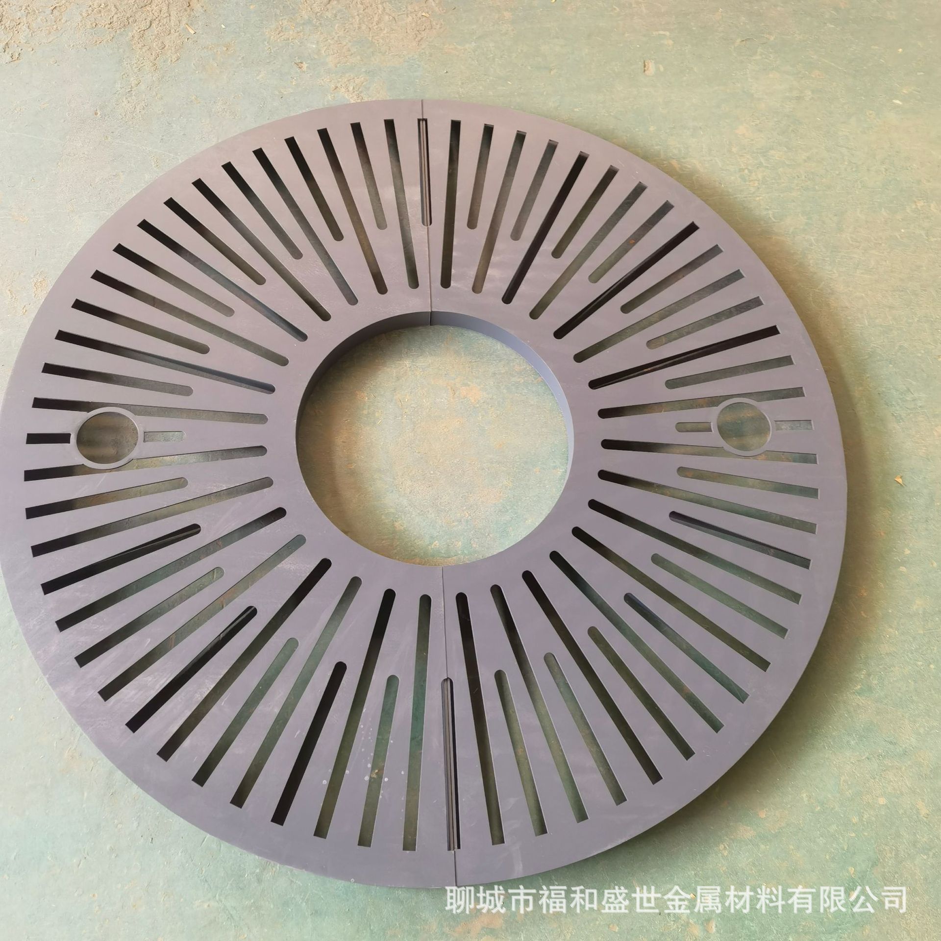 不锈钢树篦子树坑美化钢板护树板铸铁树蓖子树穴盖板量大优惠图片