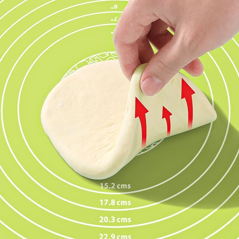 家用硅胶揉面垫大号和面不粘面板垫子加厚包饺子面垫案板擀面