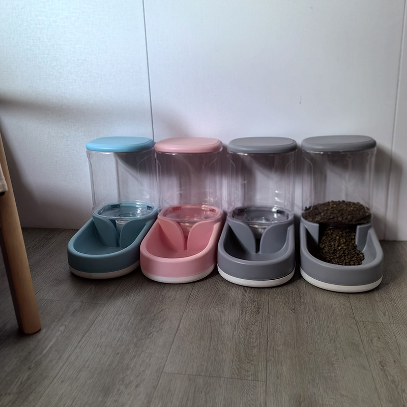 自动饮水器猫咪狗狗大容量饮水机狗狗食盆喂水喂食套装 宠物用品