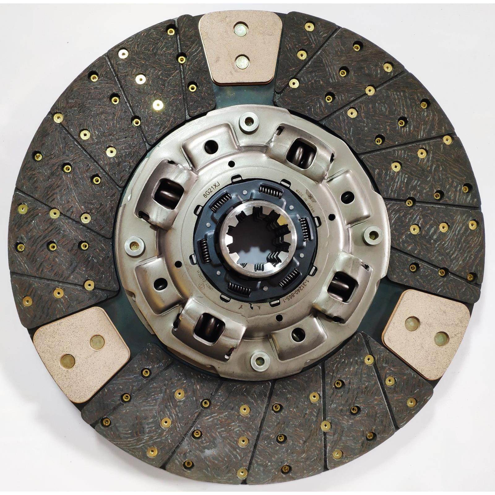 五十铃泵车6WF1离合器片 搅拌车飞轮 汽车分离轴承 430离合器压盘