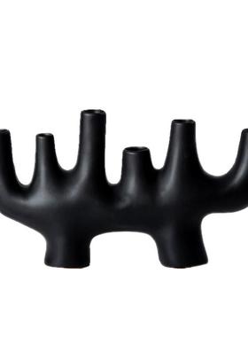 现代简约树脂异形桌面摆件客厅茶几玄关样板间电视柜家居软装饰品