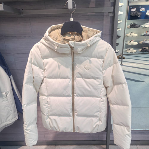 特步三防羽绒服女2025冬季新款