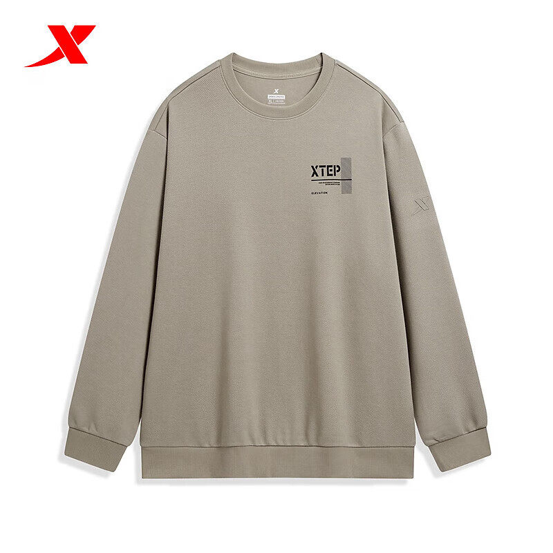 特步卫衣男2024春季新款印花宽松套头衫休闲运动上衣976129920306,运动服/休闲服装,运动卫衣/套头衫,淘宝优惠券,粉丝福利购,淘宝优惠卷