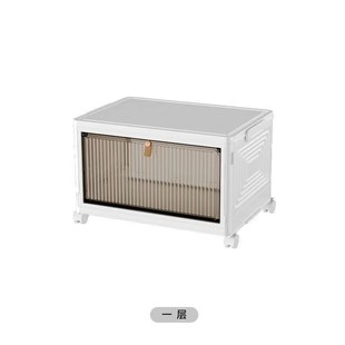 家用简约可叠加收纳柜多s层加厚大容量储物鞋盒透明密封防尘整理