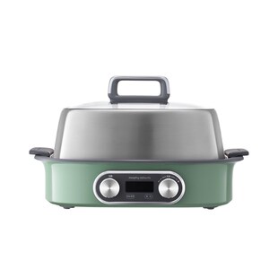 摩飞极速电蒸锅家用全q自动预约蒸汽锅小型隔水蒸炖锅多功能蒸煮