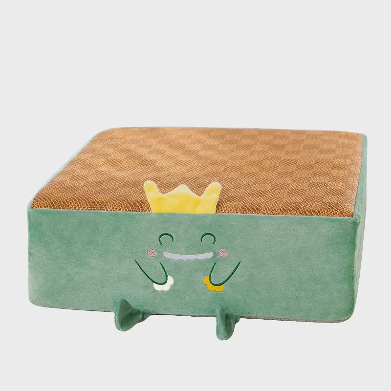 矮凳子软坐垫卡通海m绵蒲团屁垫加厚圆形方形飘窗卧室家用办公室