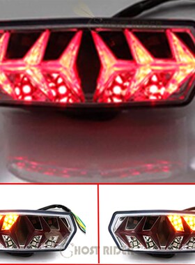 摩托车改装件LED刹车灯带转向灯 MSX125 CBR650F CSTX700/N后尾灯