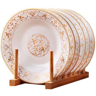 6pcs/set American Dining Room Ceramic TKableware Jingdezhen