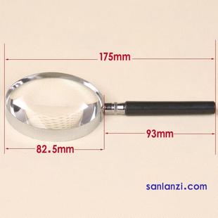 50倍放大镜不带灯100倍60倍x35手持式 老人35倍维修阅读高清珠宝鉴