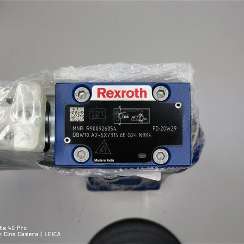 R900926054 DBW10A2-5/315-6EG2G4N9K4 # Rexroth//力士乐