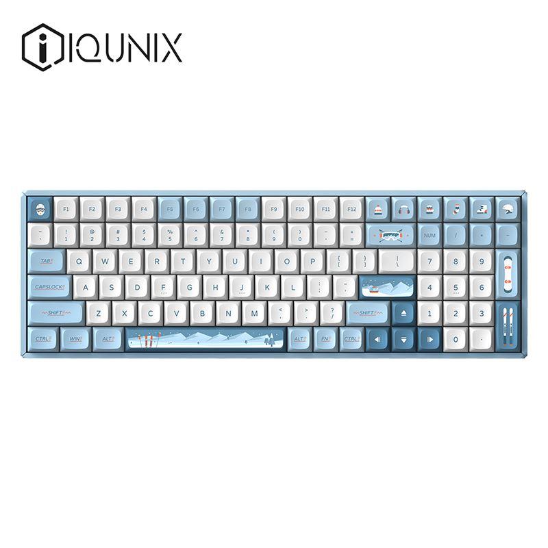 IQUNIX F97/OG80滑雪无线机械键盘办公电竞主题键帽客制化热插拔