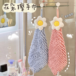 小毛巾吸水加厚家用抹手布女 可爱擦手巾厨房浴室家用不掉毛可挂式