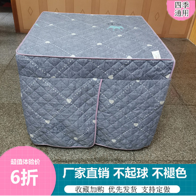 新款加厚烤火罩电取暖炉桌布正方形餐桌套茶几长方形布套家用布罩
