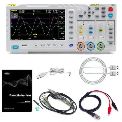 厂家直销014D双通道数字存储示波器 100MHz带宽 信号发生器二合一