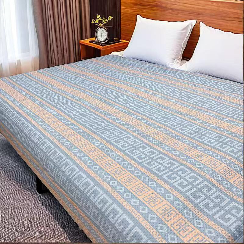 多功能四季炕盖三层夹棉榻榻米床盖双人床单农村炕垫双面两用铺盖