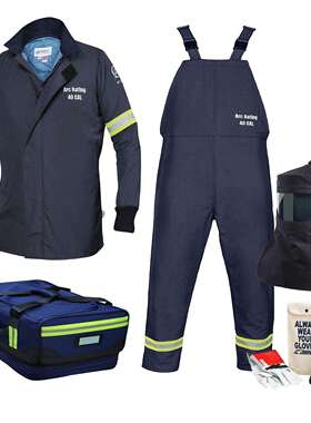 40卡带电作业用防电弧47cal/cm2防护套件绝缘分体操作服高透气