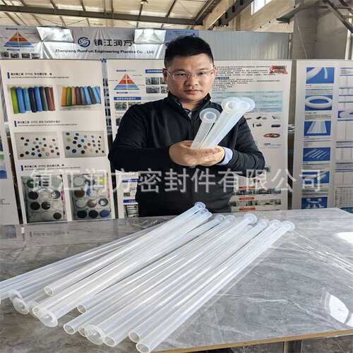 供应PFA加长翻边管道 半导体PFA焊接翻边管 套管