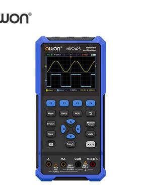利利普(owon)HDS2102S双通道示波器100MHz数字示波器汽修万用表