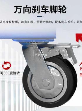 6E3X龙门架起重可移动手推简易工字钢吊架行吊3吨5吨小型龙门吊可