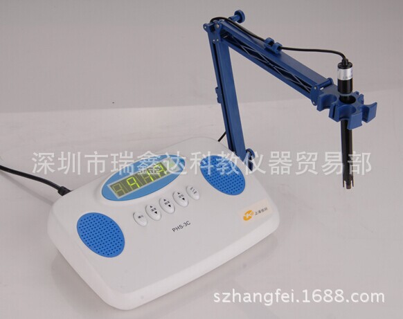 数字酸度计PHS-3C 酸度计phs-3c 数显台式酸度计 上海数字PH计