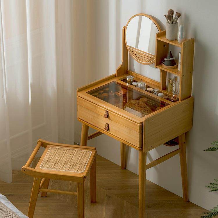 梳妆台卧室现代简约化妆桌一体化妆镜小型床头收纳柜带凳子化妆台,家装灯饰光源,其它灯具灯饰,淘宝优惠券,粉丝福利购,淘宝优惠卷