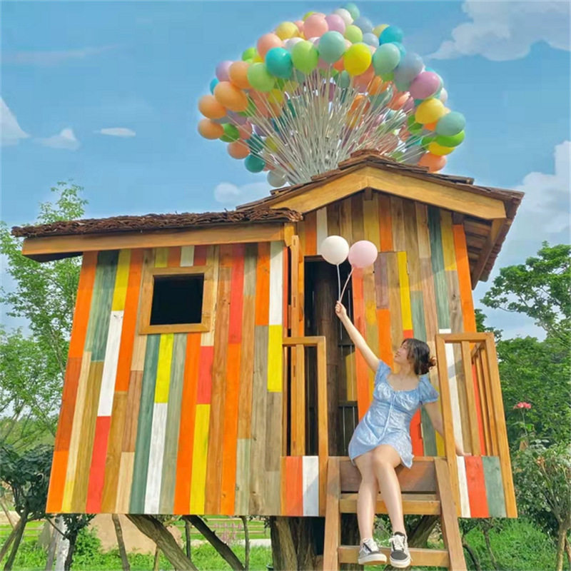气球飞屋环游记会飞小屋源头厂家