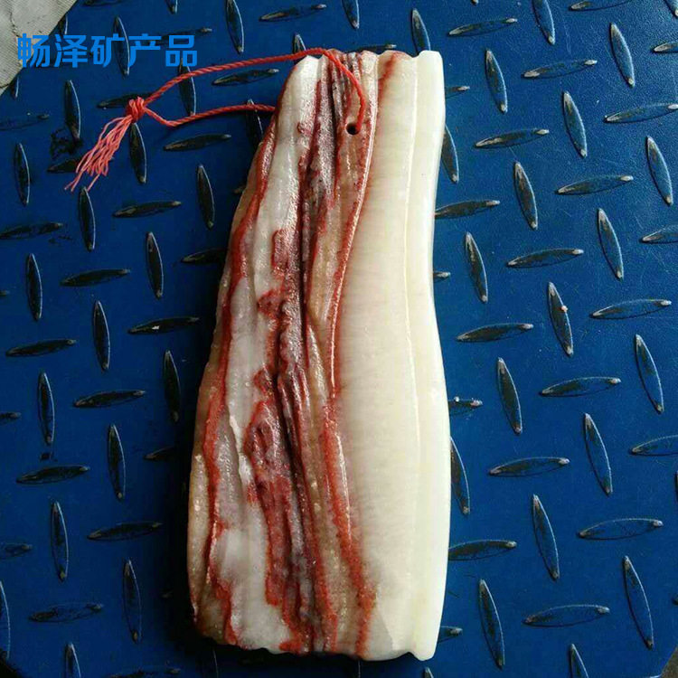供应肉石摆件彩霞石摆件五花肉石摆件