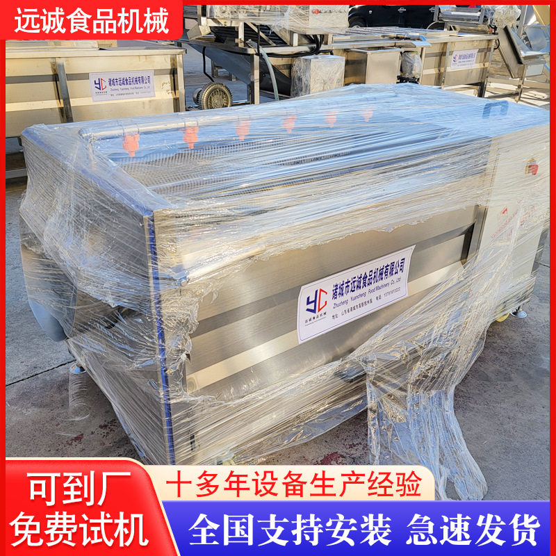 供应姜不辣紫薯去皮机海螺毛刷清洗机全自动毛辊清洗机设备