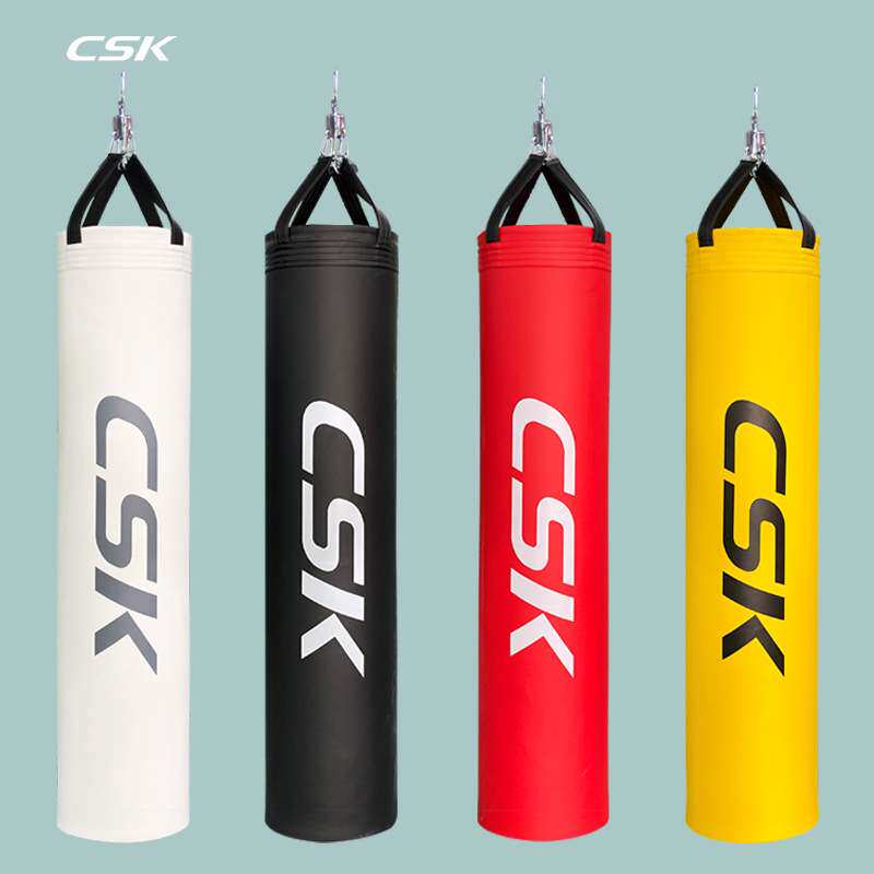 CSK中成王拳击沙袋超纤吊式家用悬挂式沙包真皮搏击散打训练器材