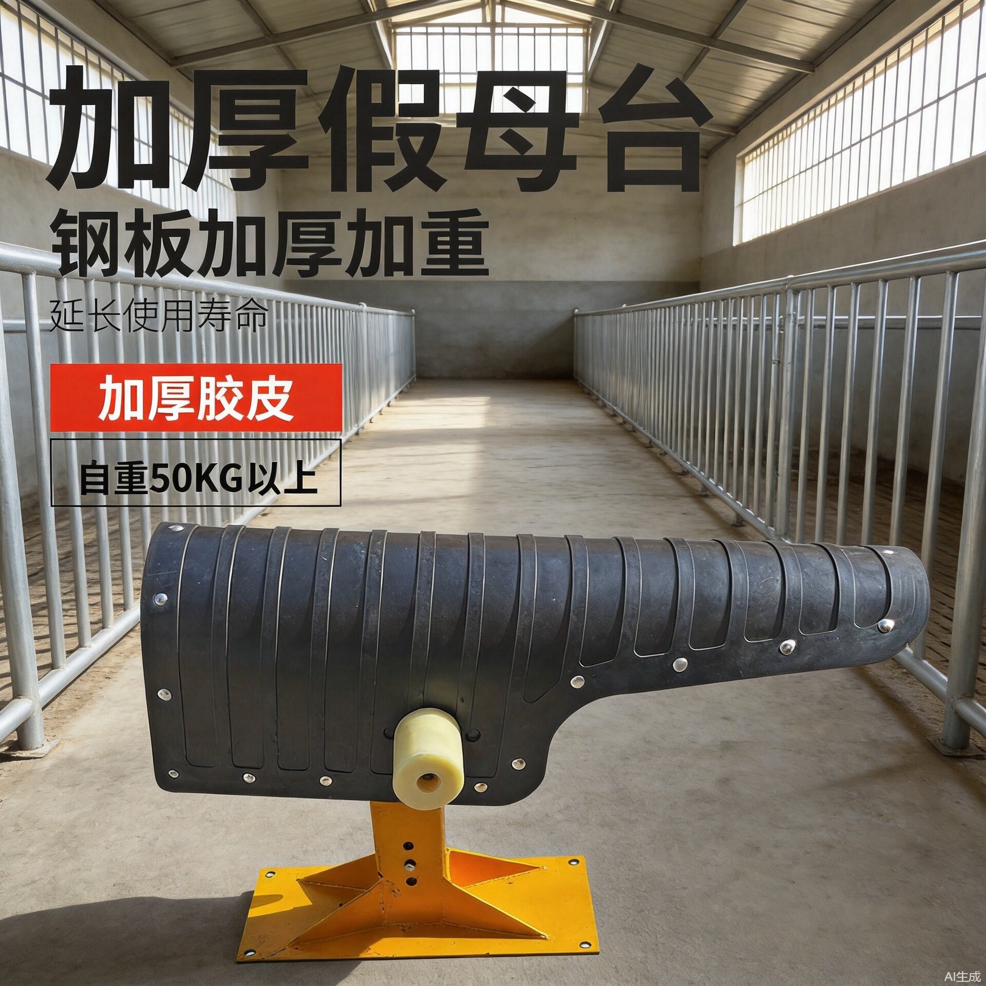 采精台假猪台猪人工受精母猪配种采精防滑垫取精台公猪采精设备台