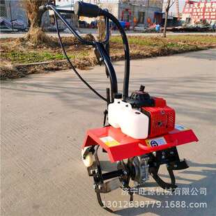 小型汽油旋耕机两冲程开沟犁地机7.5马力便携式旋耕机