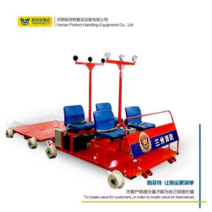 铁轨检修探伤车轨道探测小车轻量化1-4人座钢轨