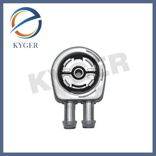 适用于路虎神行极光揽胜捷豹XF机油散热器LR025515JDE28254