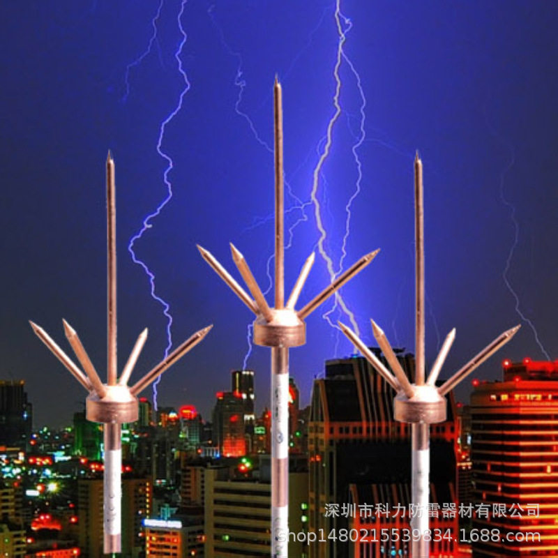 铜避雷针镀铜纯铜避雷针别墅装饰避雷针防雷针避雷接闪器
